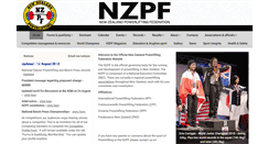 Desktop Screenshot of nzpowerlifting.co.nz
